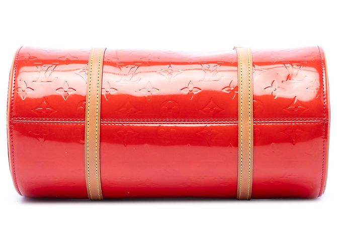 Louis Vuitton Rosso Monogram Vernis Bedford - vista 3