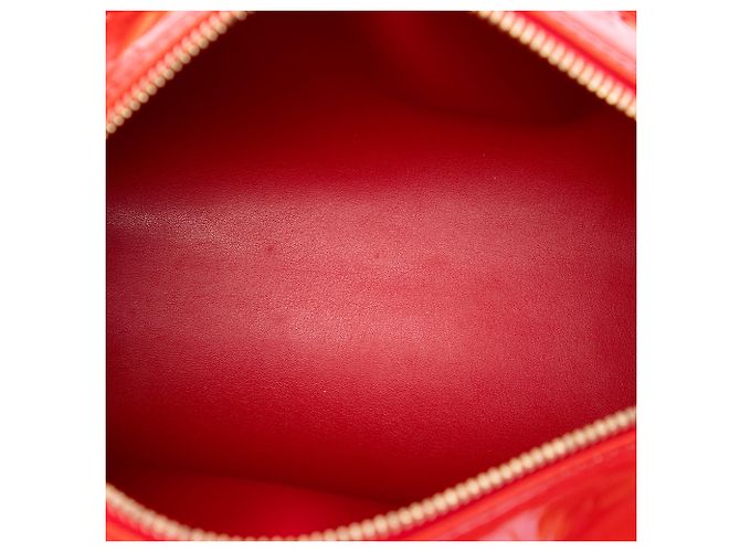 Louis Vuitton Rosso Monogram Vernis Bedford - vista 4