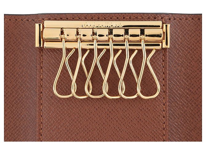 Portachiavi Louis Vuitton 6 chiavi Monogram Multicles marrone - vista 4