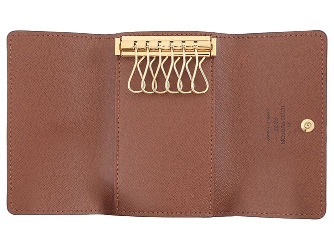 Portachiavi Louis Vuitton 6 chiavi Monogram Multicles marrone - vista 8