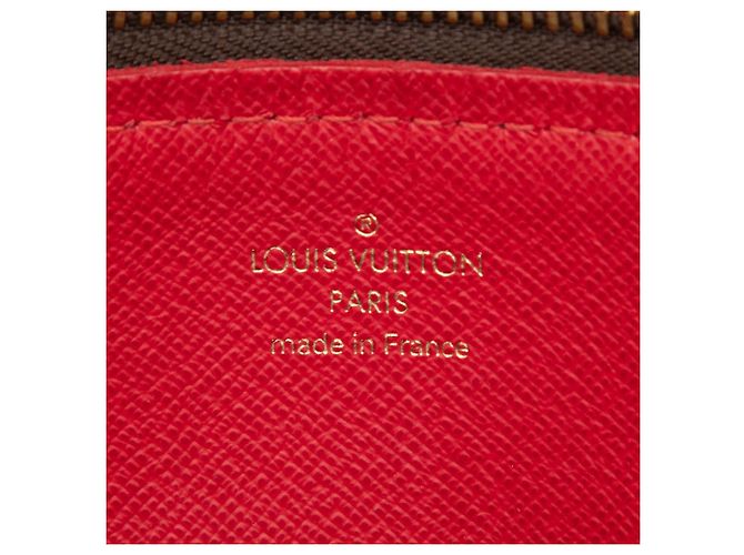 Louis Vuitton Marrone Damier Ebene Papillon 30 - vista 5