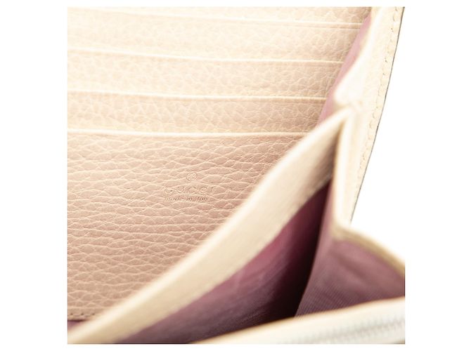 Portafoglio con catena Dionysus in pelle di vitello marrone Gucci Beige - vista 5