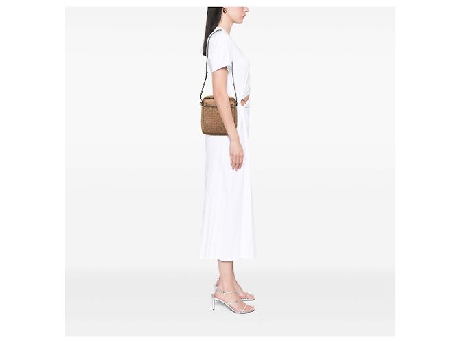 Céline Celine Beige C Macadam Canvas Crossbody - vista 7