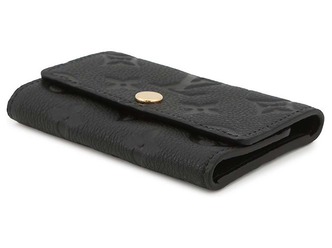 Portachiavi 6 chiavi Louis Vuitton Black Monogram Empreinte Nero - vista 2