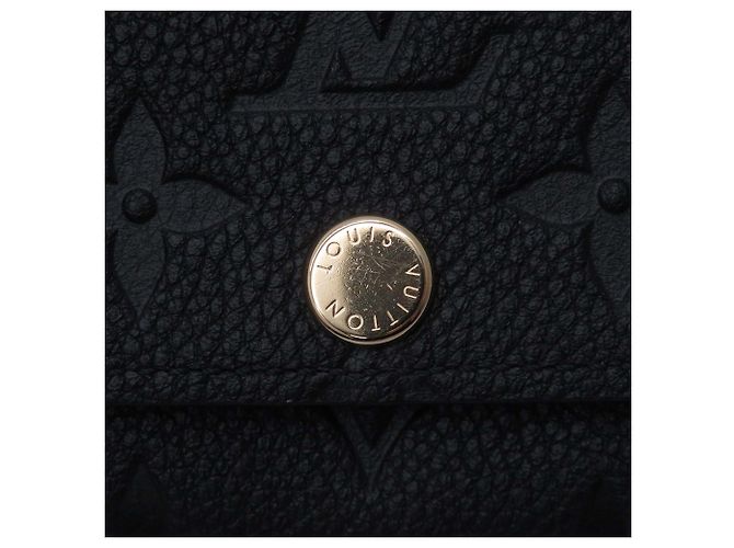 Portachiavi 6 chiavi Louis Vuitton Black Monogram Empreinte Nero - vista 4