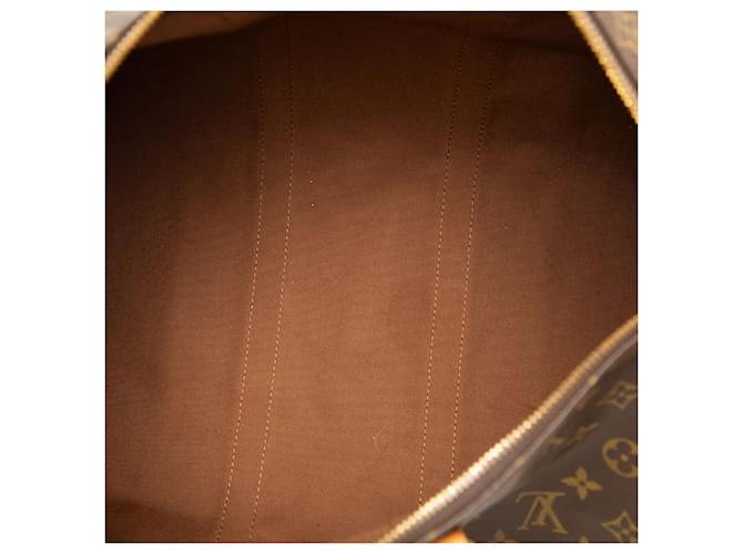 Louis Vuitton Marrone Monogram Keepall 45 - vista 4