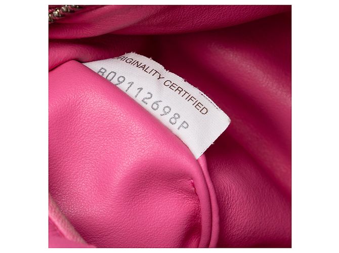 Bottega Veneta Mini Jodie em nappa Intrecciato rosa - vista 6