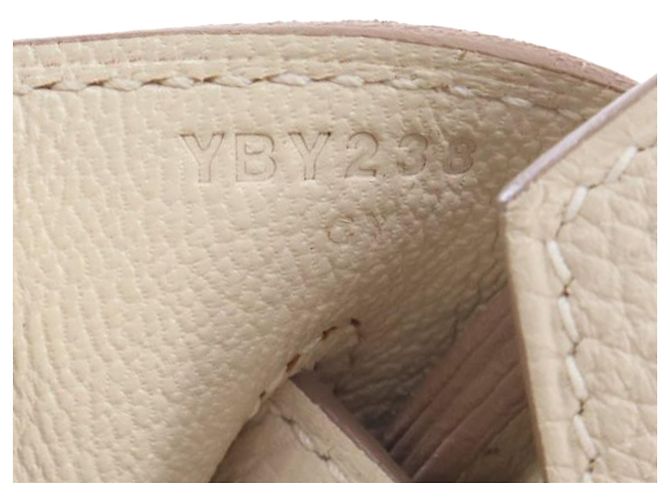 Hermès White Togo Birkin Retourne 30 Bianco Crudo - vista 5