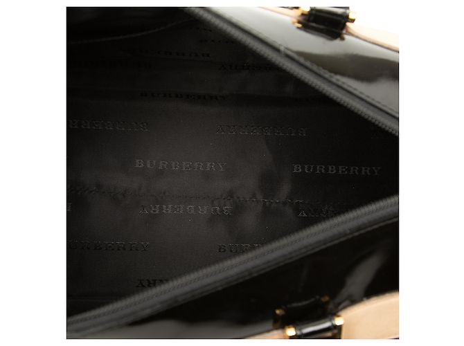 Bolsa Boston de lã xadrez marrom Burberry - vista 4