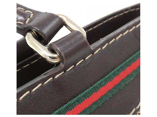 Borsa Gucci beige e marrone - vista 6