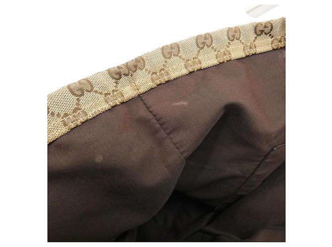 Borsa a mano Gucci beige e marrone - vista 10
