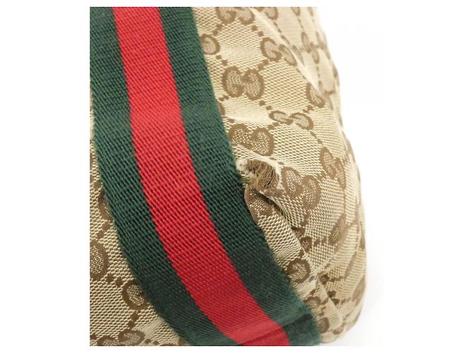 Borsa a mano Gucci beige e marrone - vista 3