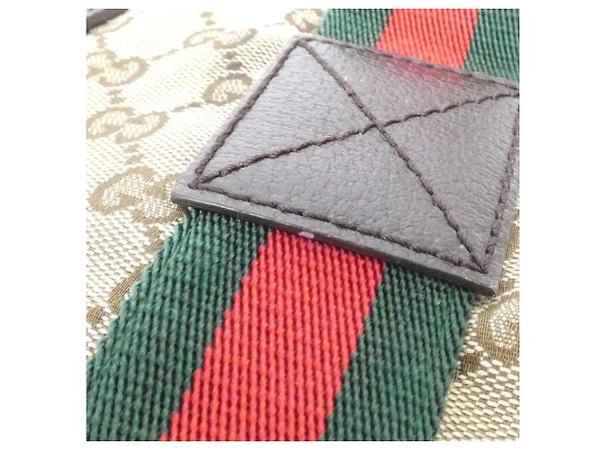 Borsa a mano Gucci beige e marrone - vista 5