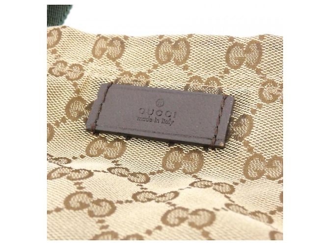 Borsa a mano Gucci beige e marrone - vista 7