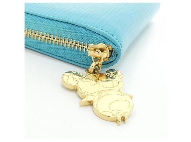 Monedero Louis Vuitton Epi Zippy Azul - vista 4