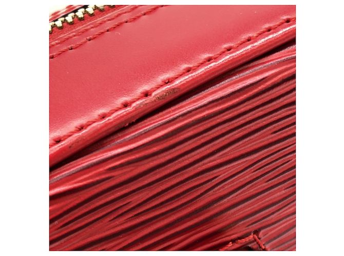 Borsa Louis Vuitton Epi Sablon Rosso - vista 4