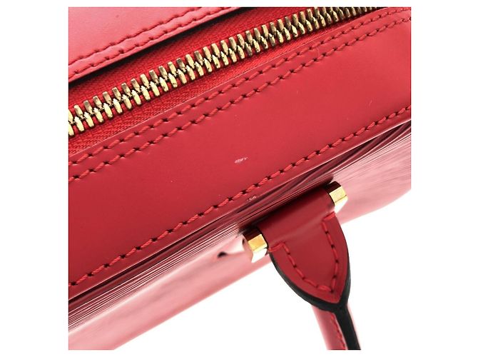 Borsa Louis Vuitton Epi Sablon Rosso - vista 5