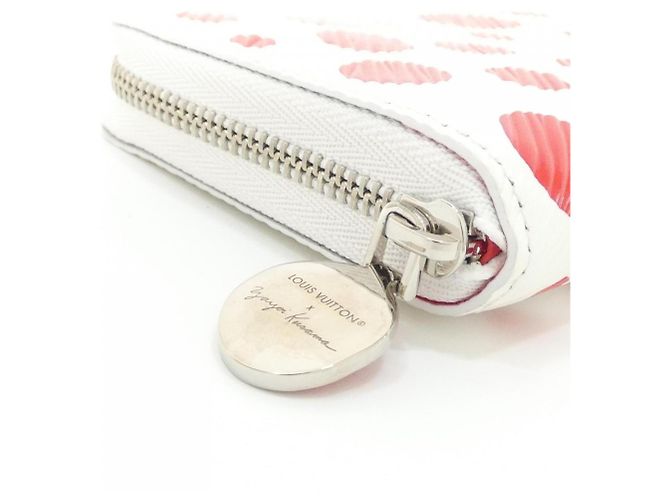 Monedero Zippy Epi Louis Vuitton Blanco Roja - vista 4