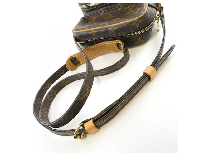 Borsa a tracolla Louis Vuitton Monogram Amazon Marrone - vista 7