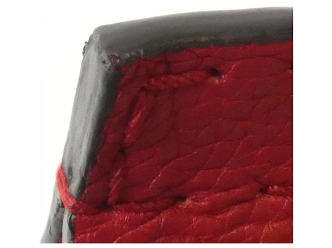 Borsa a mano in pelle Gucci GG Marmont Rosso - vista 5
