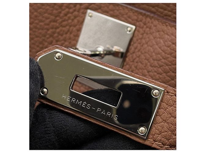Hermès Hermes Jypsiere 31 Brûlée Shoulder Bag Braun - Ansicht 13