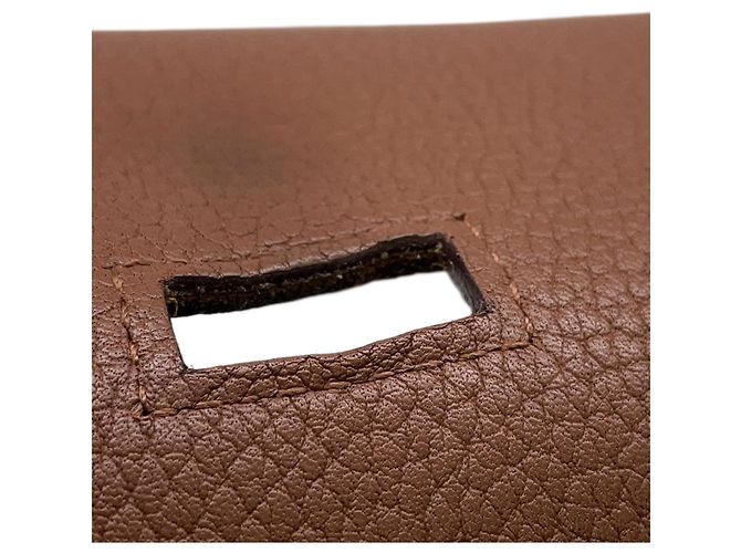 Hermès Hermes Jypsiere 31 Brûlée Shoulder Bag Braun - Ansicht 14
