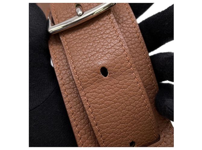 Hermès Hermes Jypsiere 31 Brûlée Shoulder Bag Braun - Ansicht 15