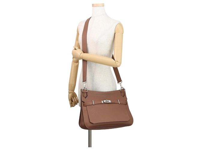 Hermès Hermes Jypsiere 31 Brûlée Shoulder Bag Braun - Ansicht 4