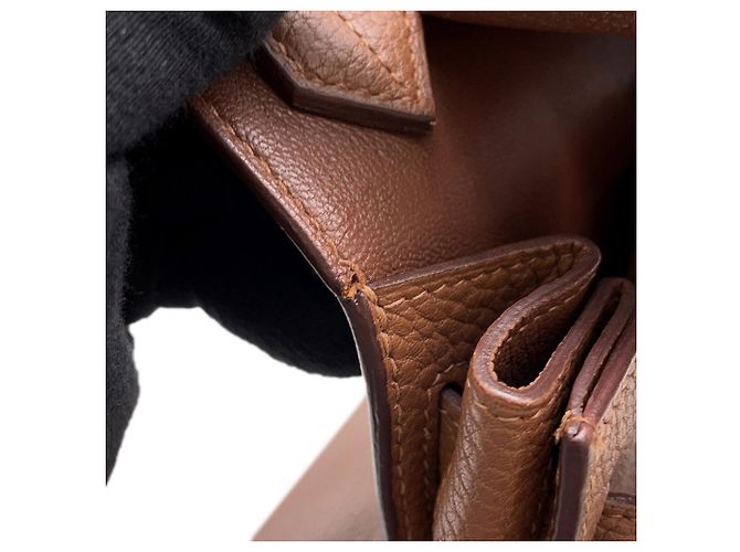 Hermès Hermes Jypsiere 31 Brûlée Shoulder Bag Braun - Ansicht 7