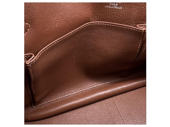 Hermès Hermes Jypsiere 31 Brûlée Shoulder Bag Braun - Ansicht 8