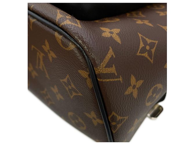Zaino Louis Vuitton Monogram Macassar Josh NV M45349 Marrone Nero Monogramma - vista 6