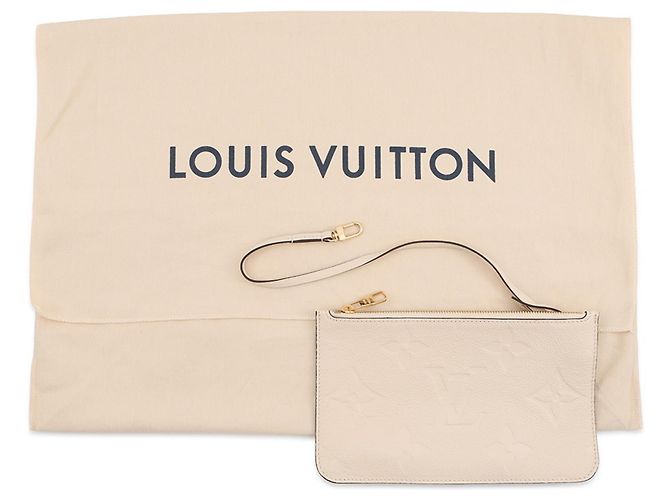 Borsa Tote Louis Vuitton Monogram Empreinte Crudo - vista 15