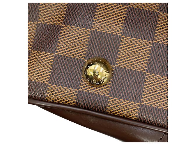 Verona Borsa a tracolla Louis Vuitton Damier Ebene Rosso - vista 10
