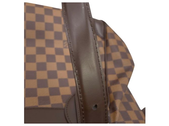 Verona Borsa a tracolla Louis Vuitton Damier Ebene Rosso - vista 12