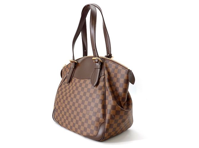 Verona Borsa a tracolla Louis Vuitton Damier Ebene Rosso - vista 2