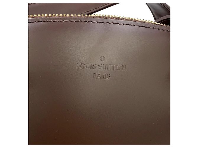 Verona Borsa a tracolla Louis Vuitton Damier Ebene Rosso - vista 6