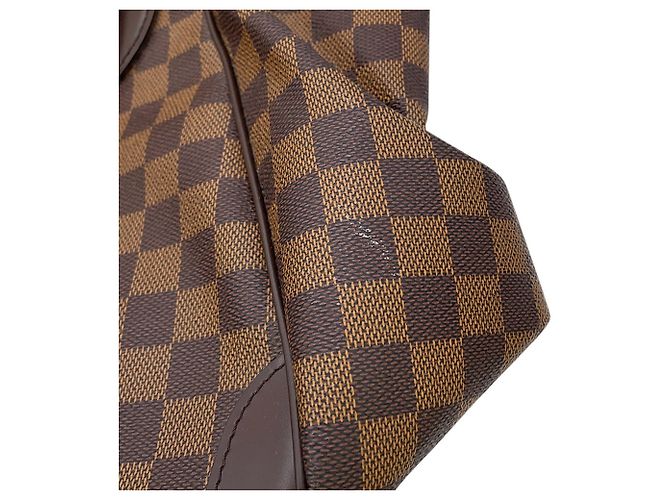 Verona Borsa a tracolla Louis Vuitton Damier Ebene Rosso - vista 8
