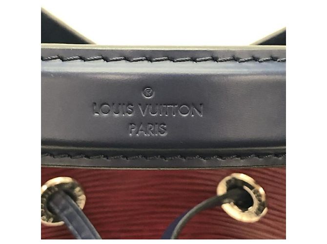 Néonoé Borsa Louis Vuitton NeoNoe in pelle Epi color Cherry Rosso - vista 6