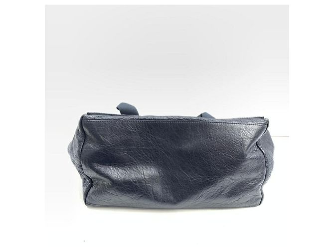 Borsa Cabas S blu navy Balenciaga - vista 4
