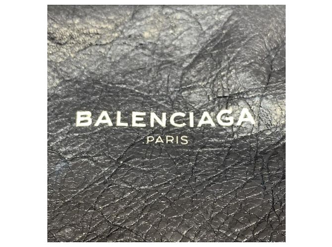 Borsa Cabas S blu navy Balenciaga - vista 7