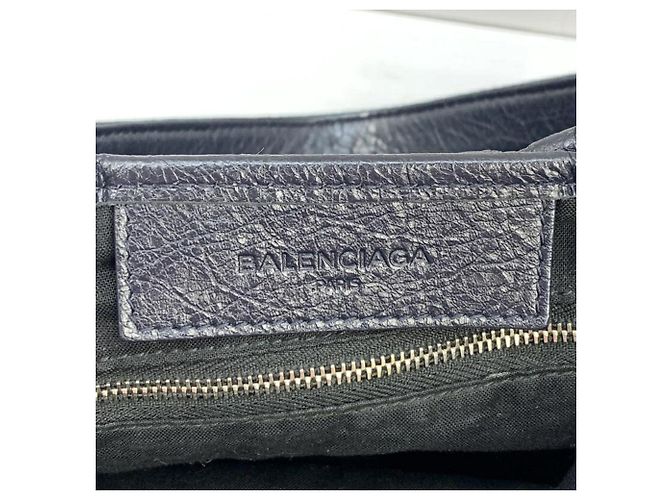 Borsa Cabas S blu navy Balenciaga - vista 8