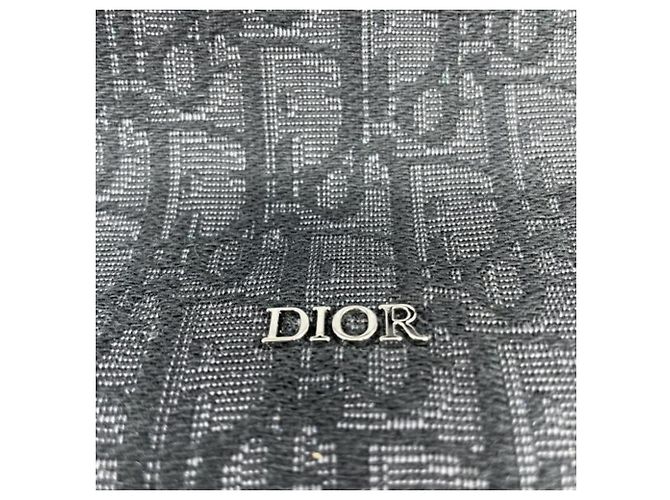 Borsa Tote Safari nera Christian Dior Nero - vista 3
