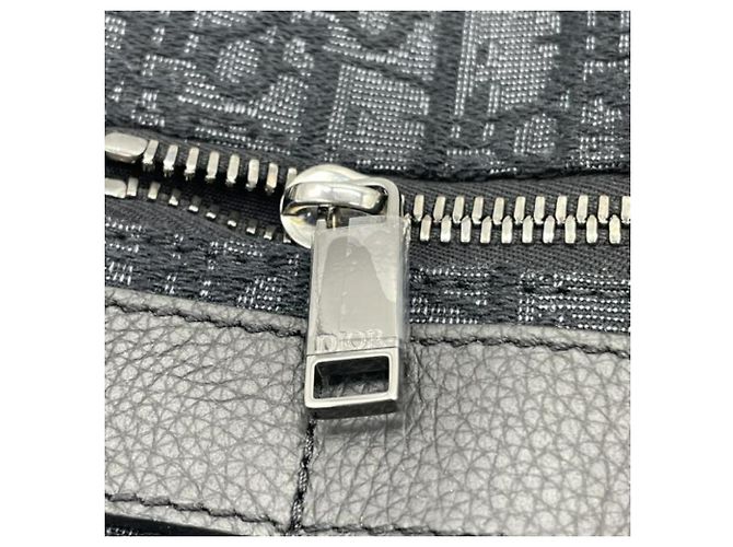 Borsa Tote Safari nera Christian Dior Nero - vista 8