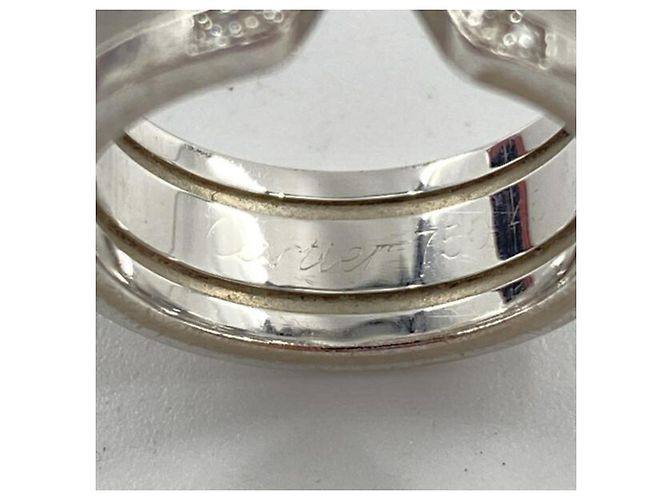 Cartier C2 Small Band Ring Silber - Ansicht 4