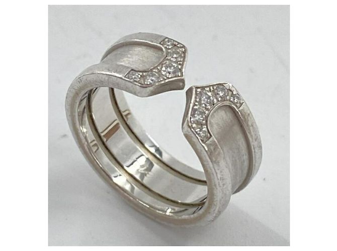 Cartier C2 Small Band Ring Silber - Ansicht 6