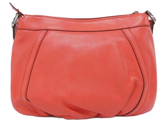Borsa a tracolla in pelle rossa Gucci 265691 Rosso - vista 2