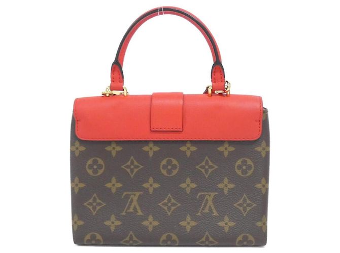 Borsa Louis Vuitton Monogram Rocky BB M44322 Marrone Rosso - vista 2