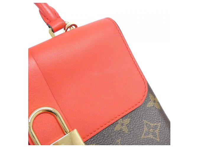 Borsa Louis Vuitton Monogram Rocky BB M44322 Marrone Rosso - vista 4