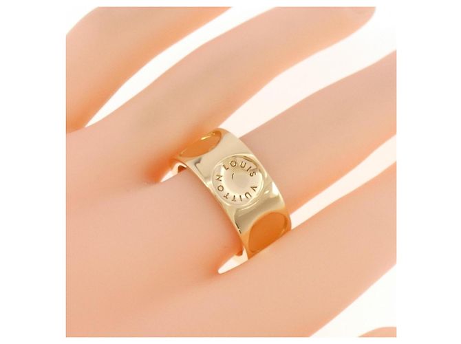 Louis Vuitton Petite Bague Empreinte Ring Golden - Ansicht 5