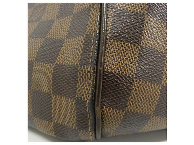 Borsa a Spalla Louis Vuitton Damier Sistina GM Marrone - vista 6